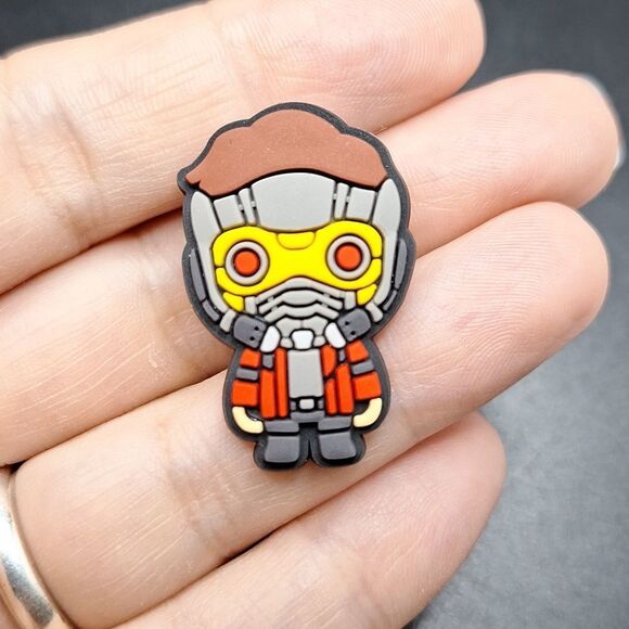 Peter Quill Starlord Guardians of the galaxy jibbit croc shoe charm - Picture 1 of 2